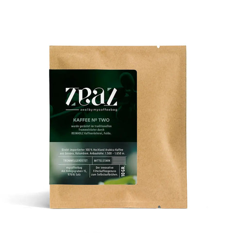 Il caffè colombiano di media intensità proveniente dagli altipiani: Drip Coffee Bag ZEAL No 2